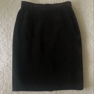 Vintage Escada Velvet Mini Skirt
